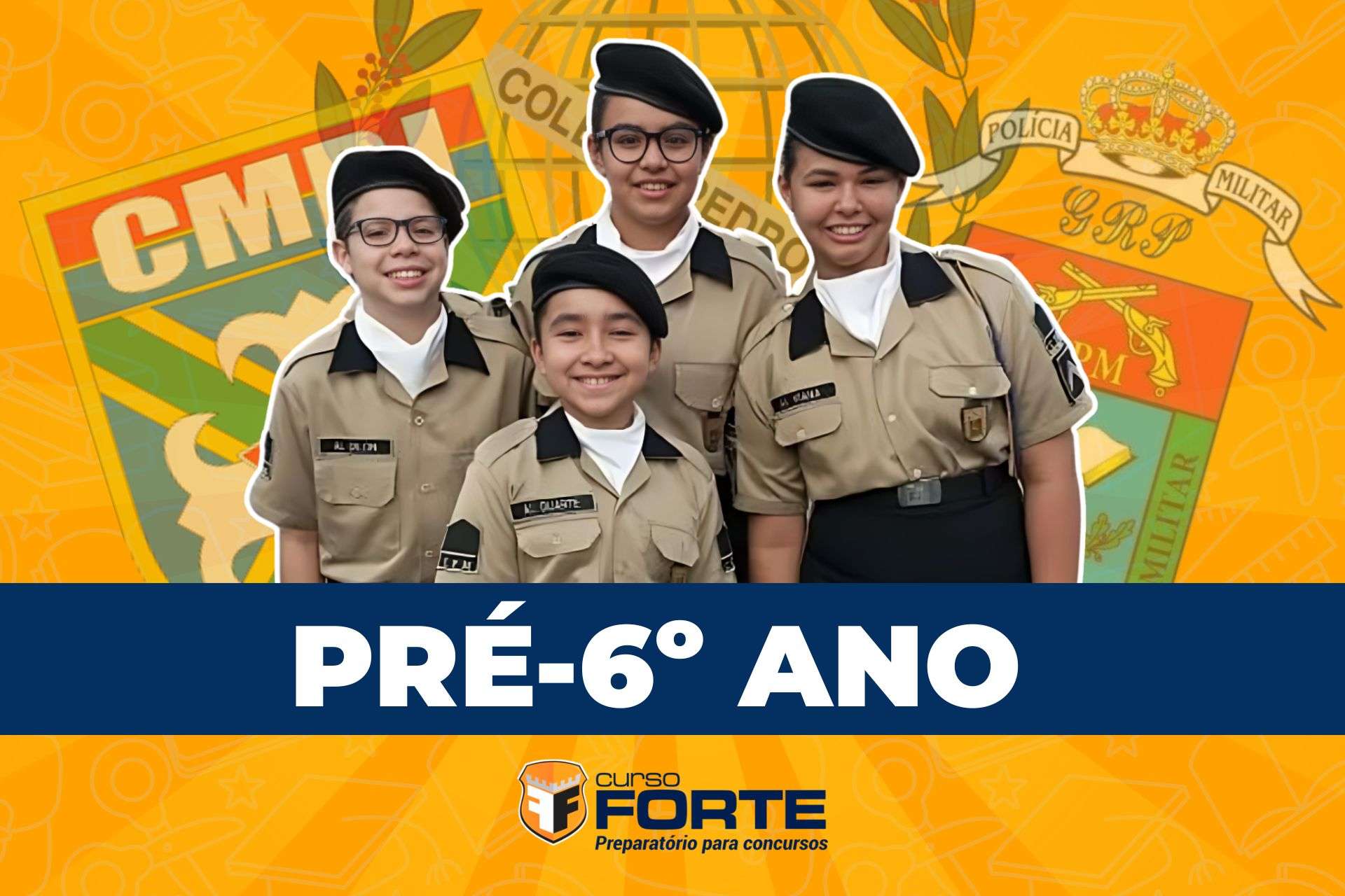 Preparatório 9º Ano para ingresso nas escolas militares e escolas técnicas