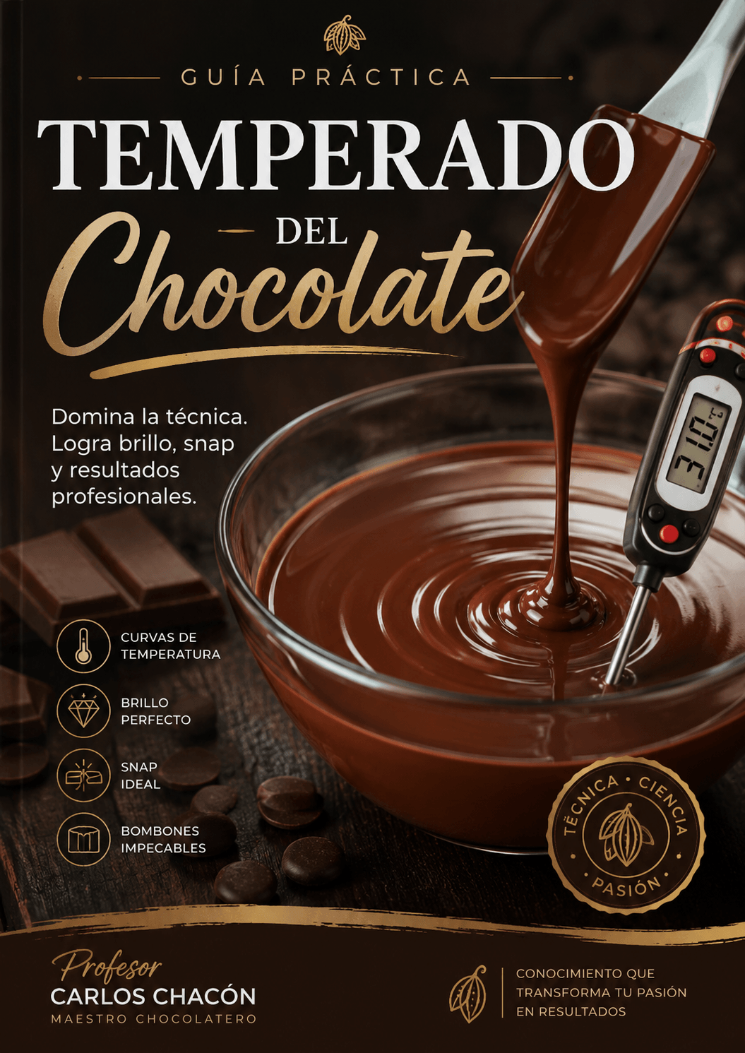 Portada E-book Temperado de Chocolate