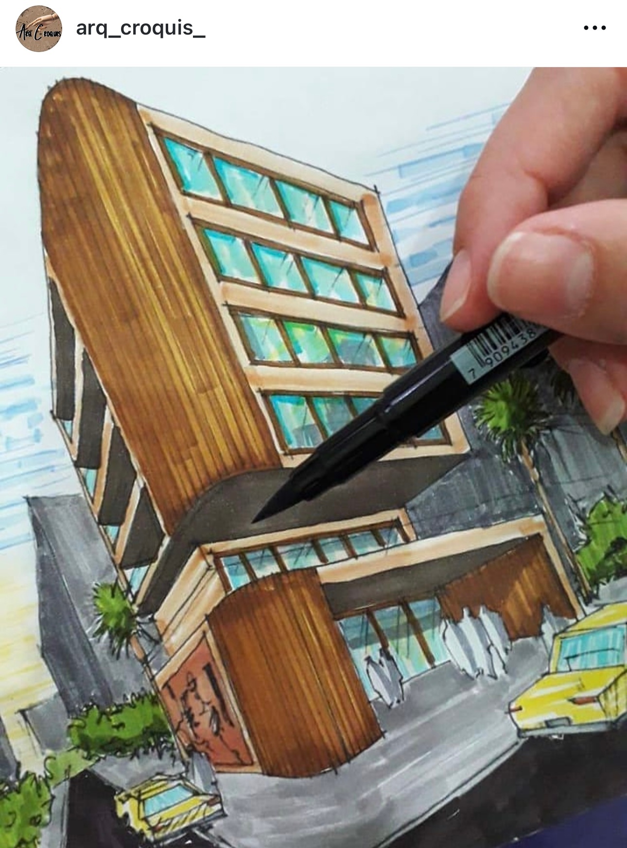 Desenho de aluno