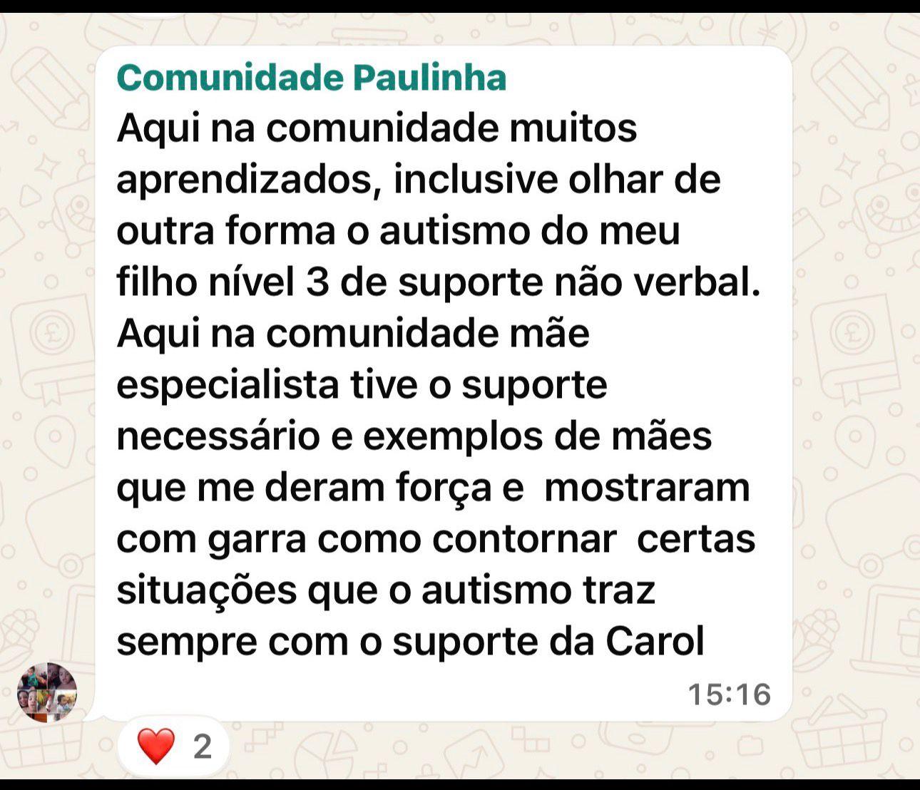Avatar da aluna