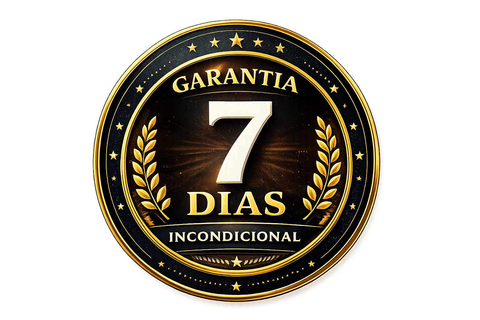 Selo de garantia de 7 dias
