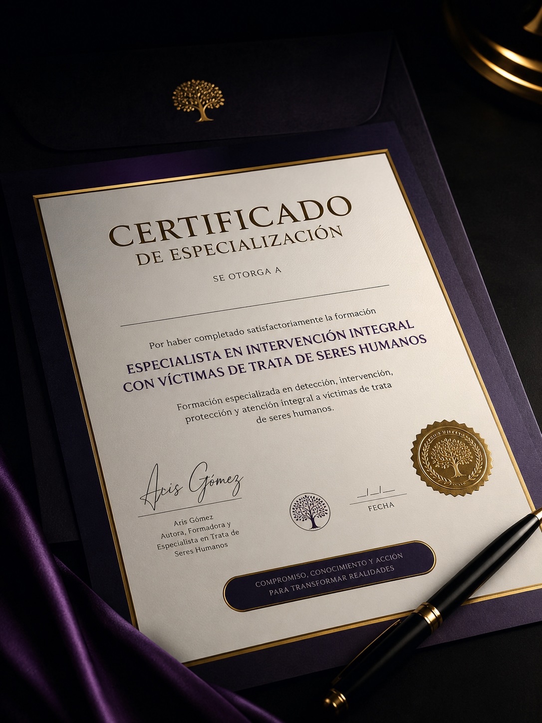 Modelo de Certificado de Finalización