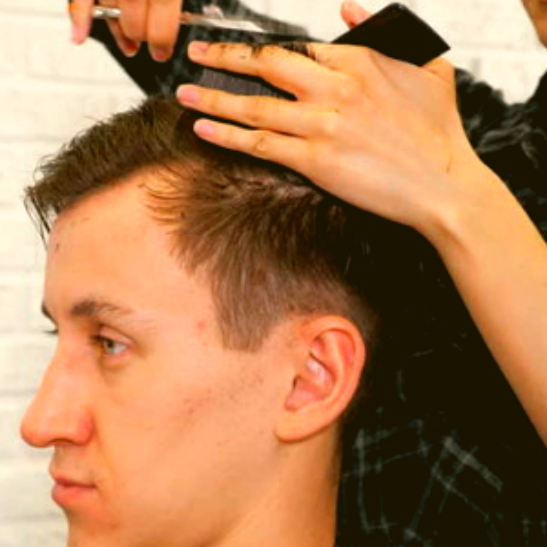 Corte de cabelo moderno e estiloso