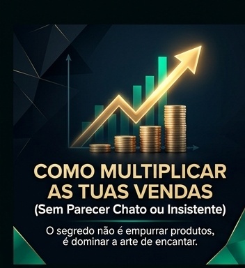 Gráfico de vendas a subir