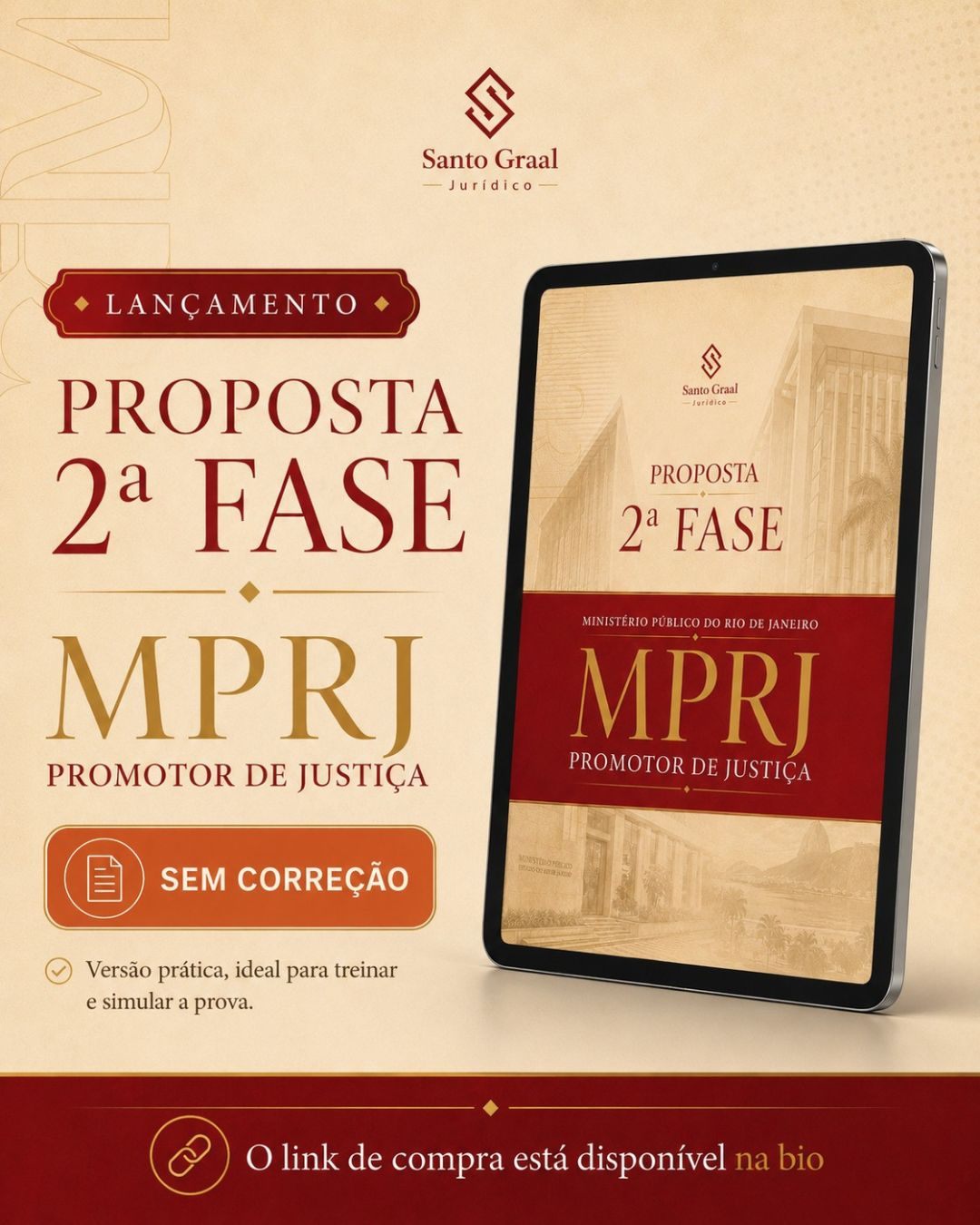 MPRJ | Reta Final 2ª fase - SEM CORREÇÃO