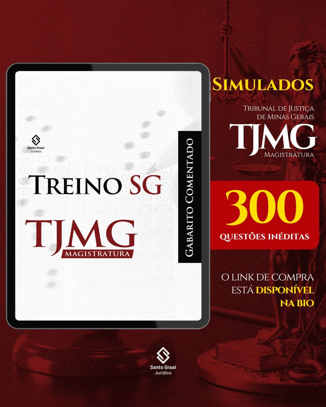 TJMG 2026 | Treino SG