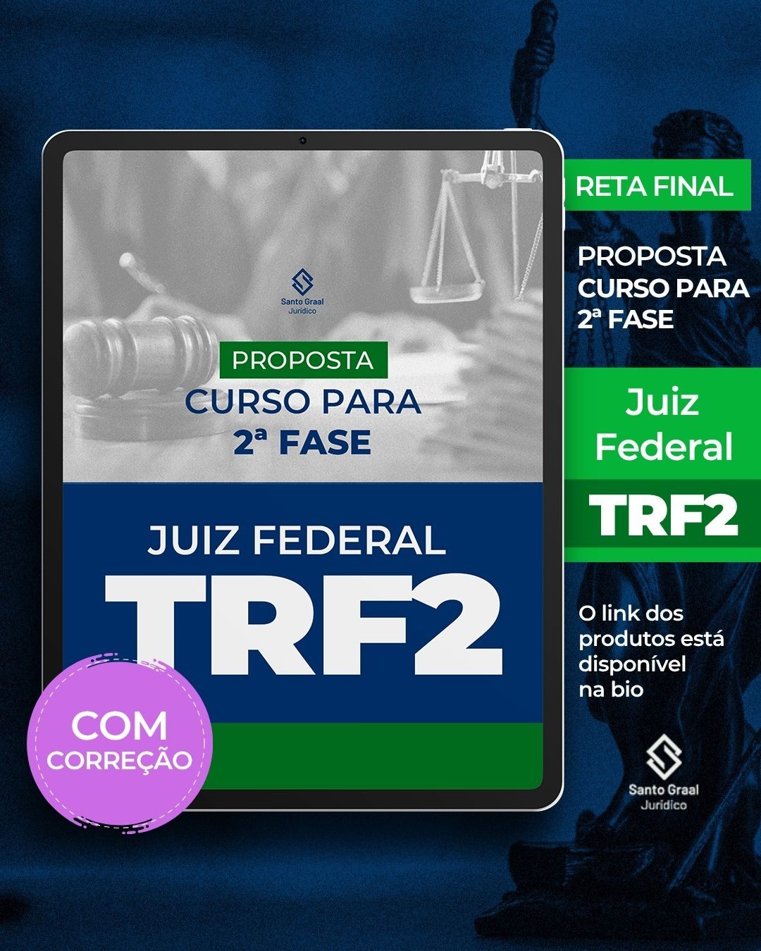 Reta Final TRF 2 | 2ª Fase - Com correção