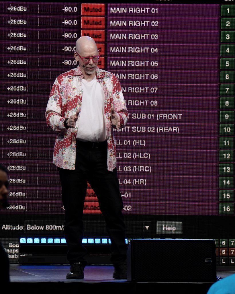 Bob McCarthy ensinando otimização de sistemas no Galileo GALAXY