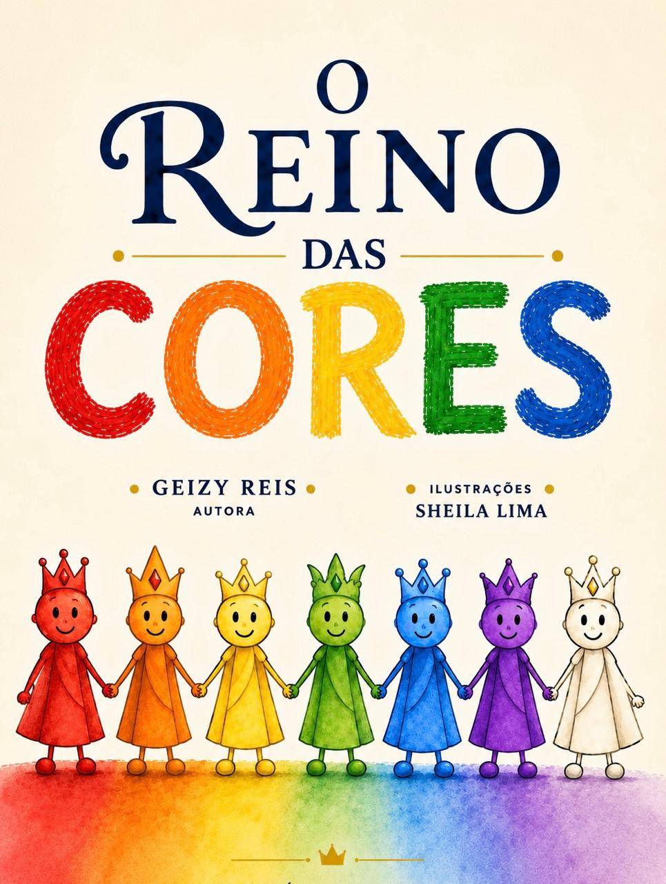 Capa do livro O Reino das Cores
