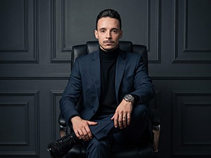 Retrato cinematográfico gerado por IA