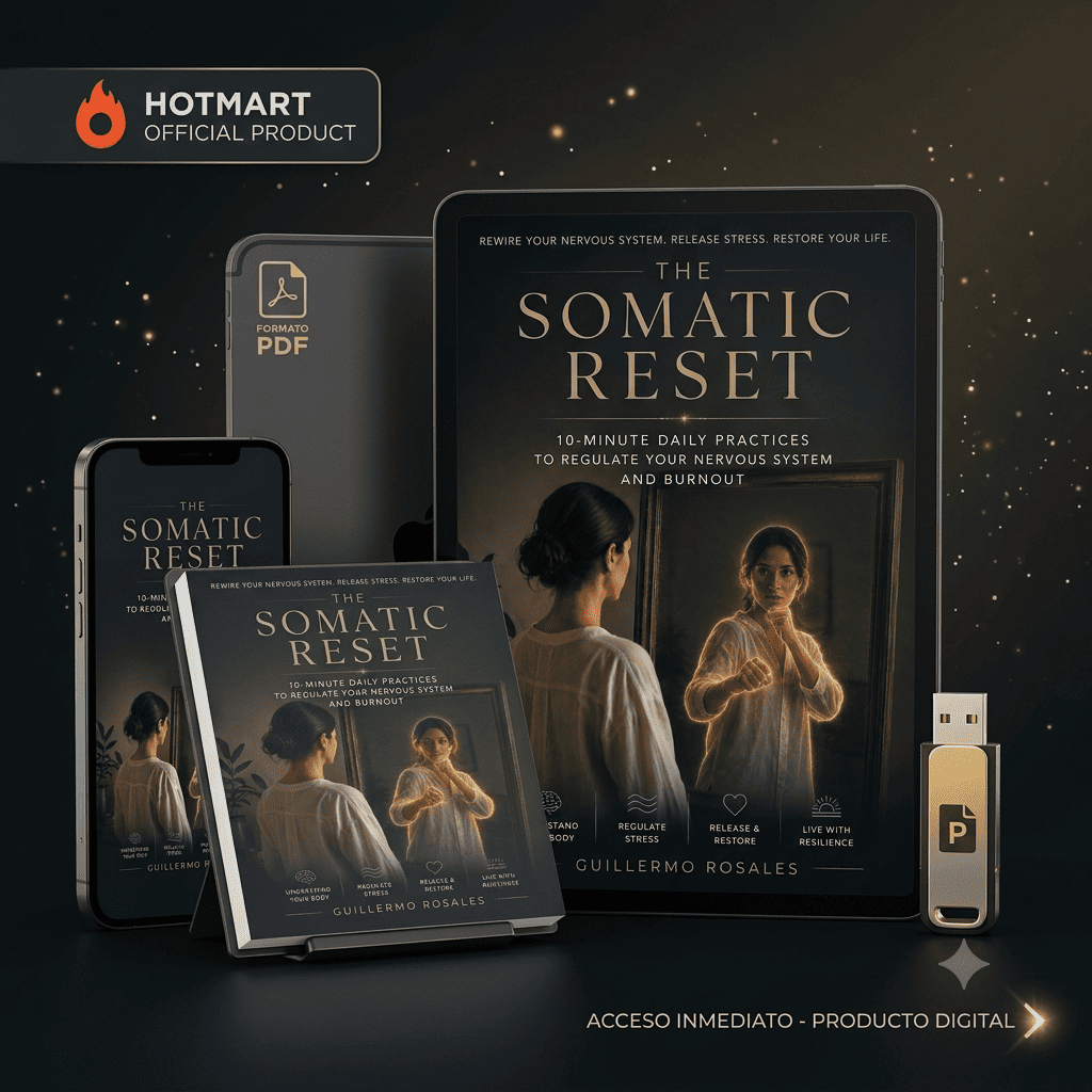 Mockup del e-book The Somatic Reset