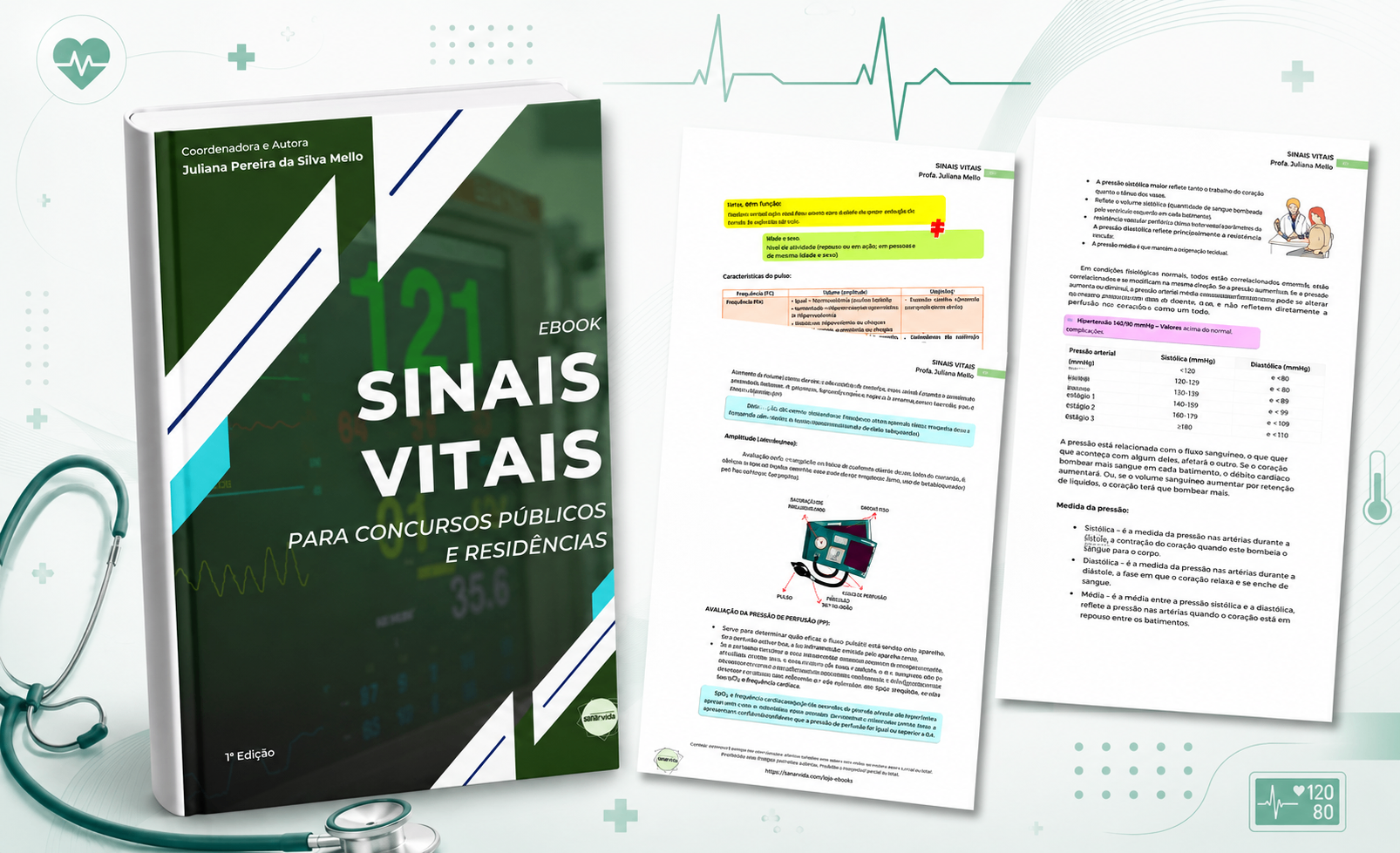 Capa do E-book Sinais Vitais