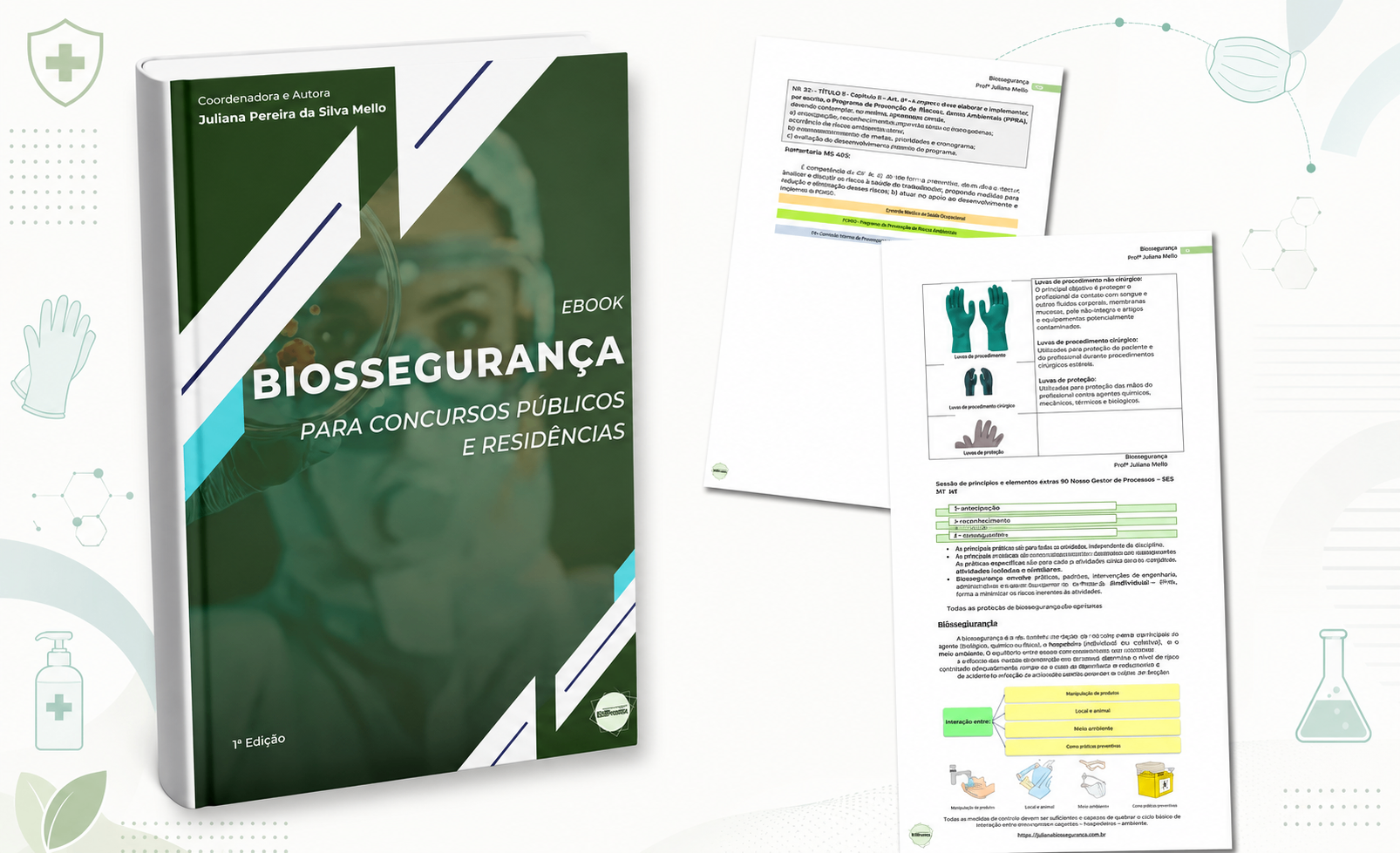 Capa do E-book Biossegurança