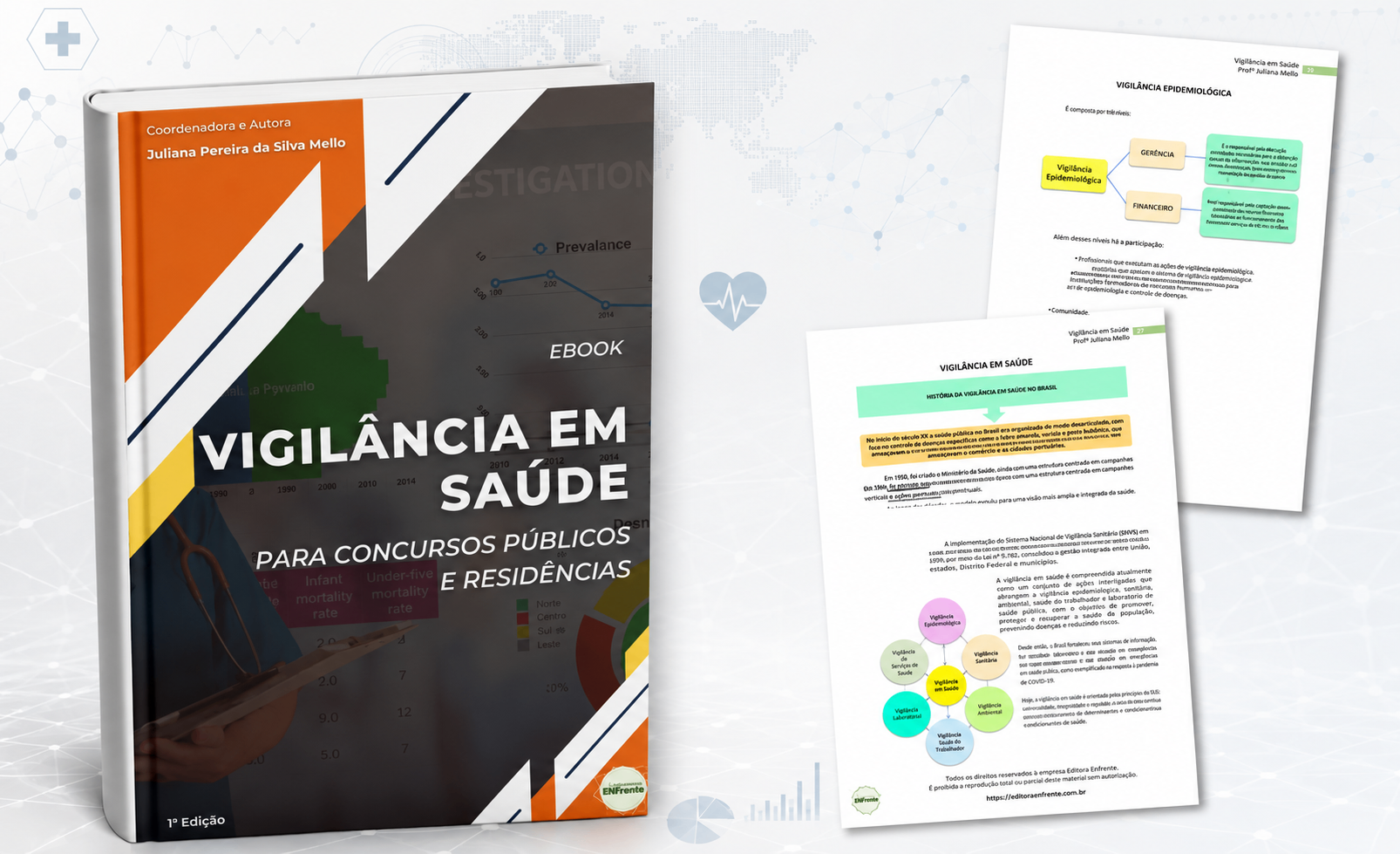 Capa do E-book Vigilância em Saúde