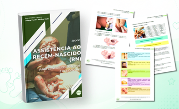 Capa do E-book Assistência ao Recém-Nascido (RN)