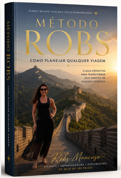 Capa do ebook Domine a Arte de Viajar, de Robs Mancuso