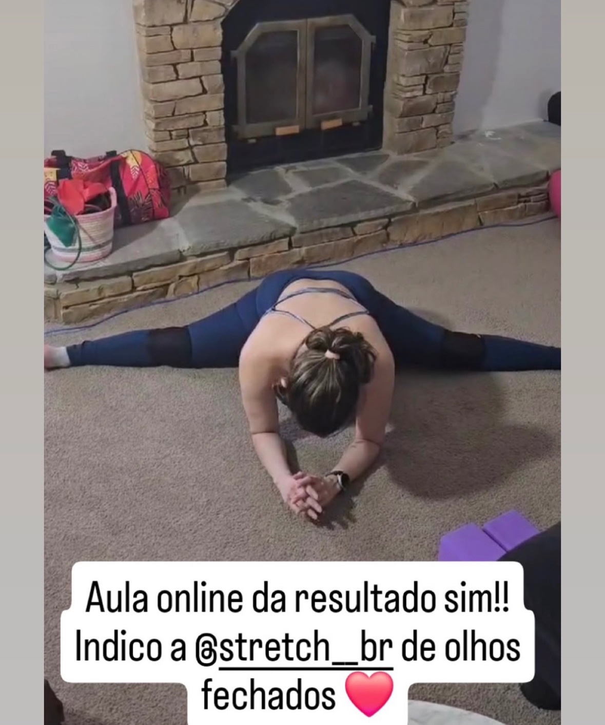 Foto de uma aluna