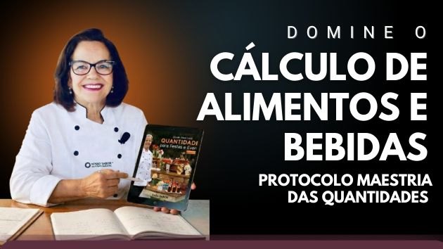 Capa do Guia Prático de Cálculo de Alimentos e Bebidas