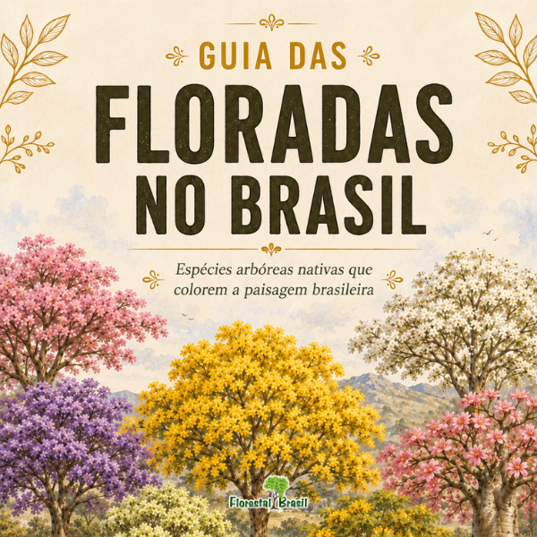 Capa do e-book Guia das Floradas no Brasil