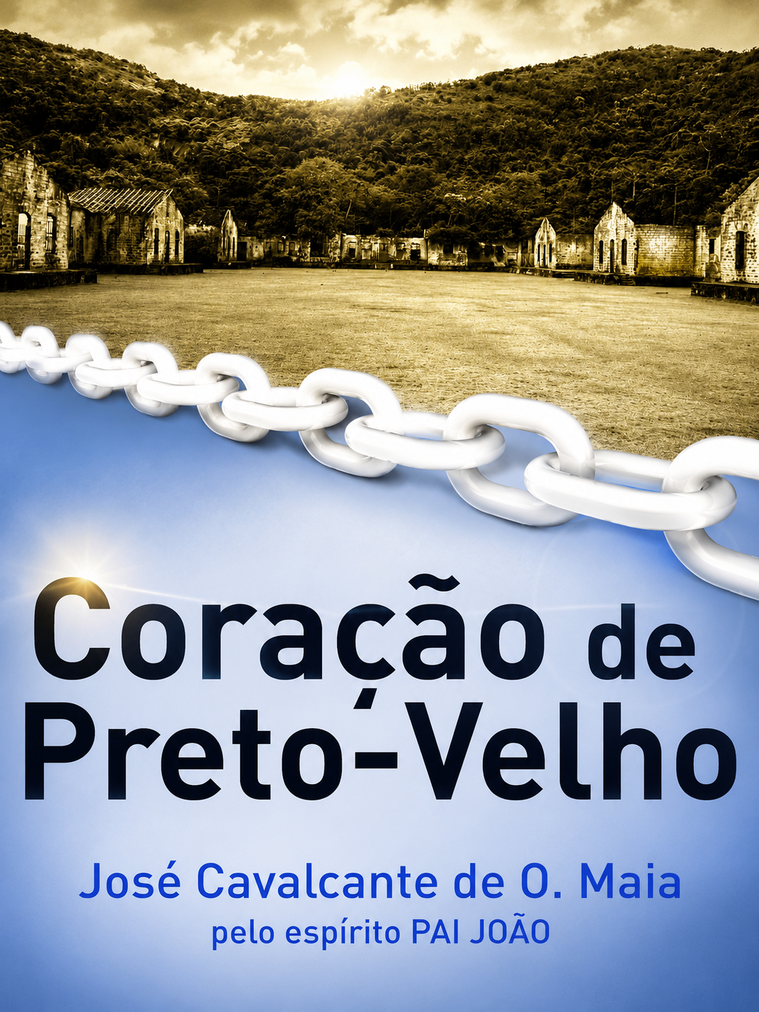 Capa do livro Coração de Preto-Velho