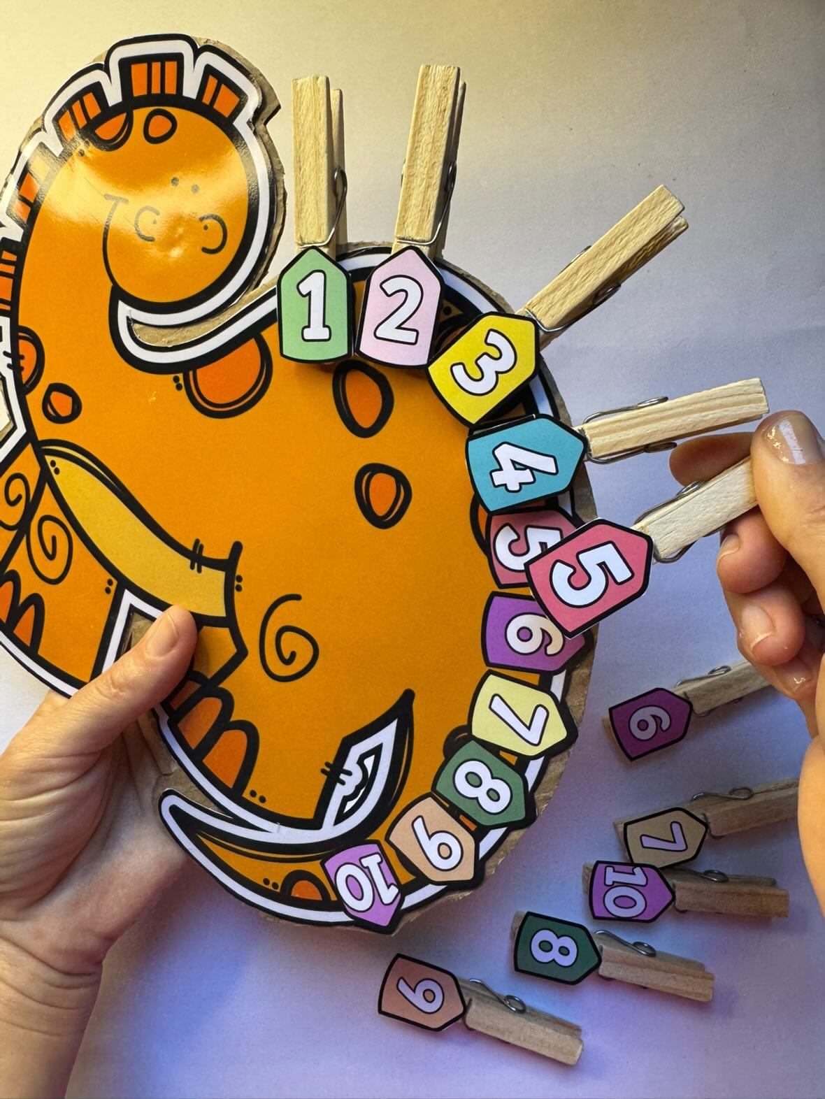 The Number Dinosaur