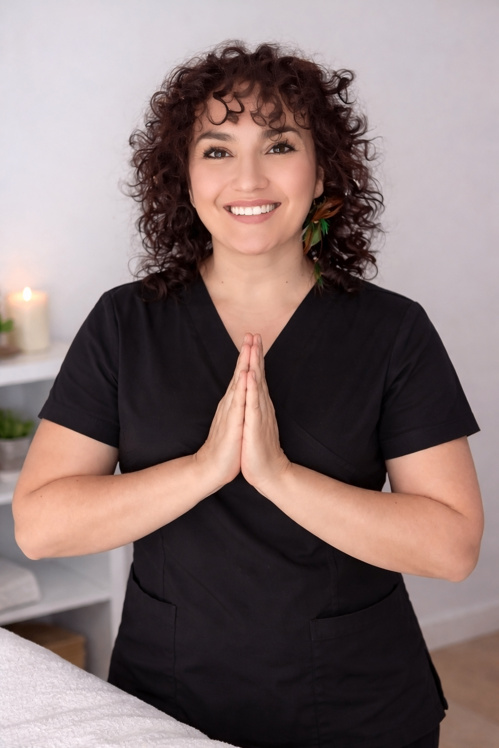 Verónica Anastácio, fundadora de Healing Hands Academy
