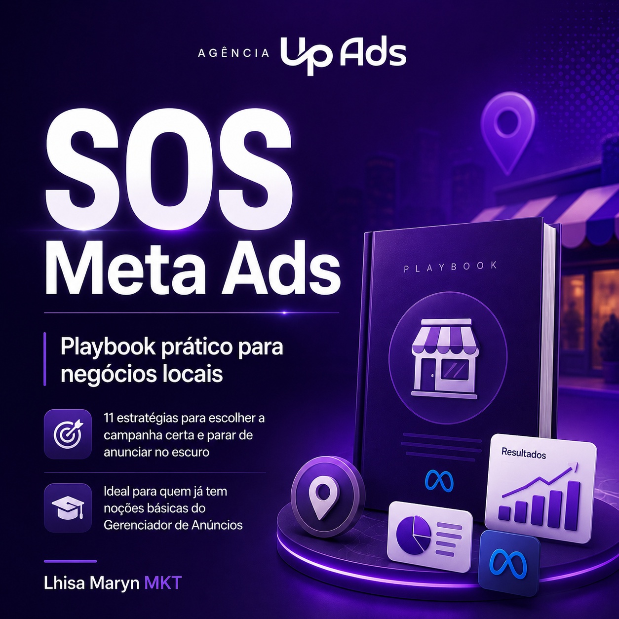 Capa do E-book Estratégias do Meta Ads Validadas