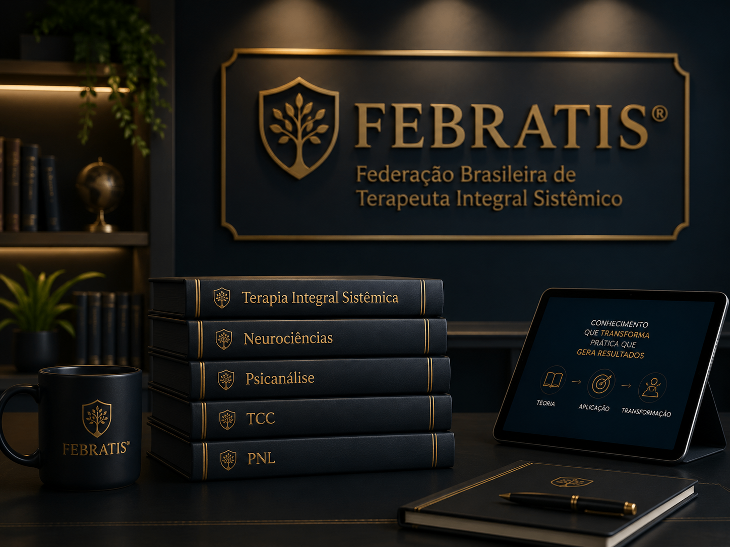 Ambiente de estudos premium da FEBRATIS®