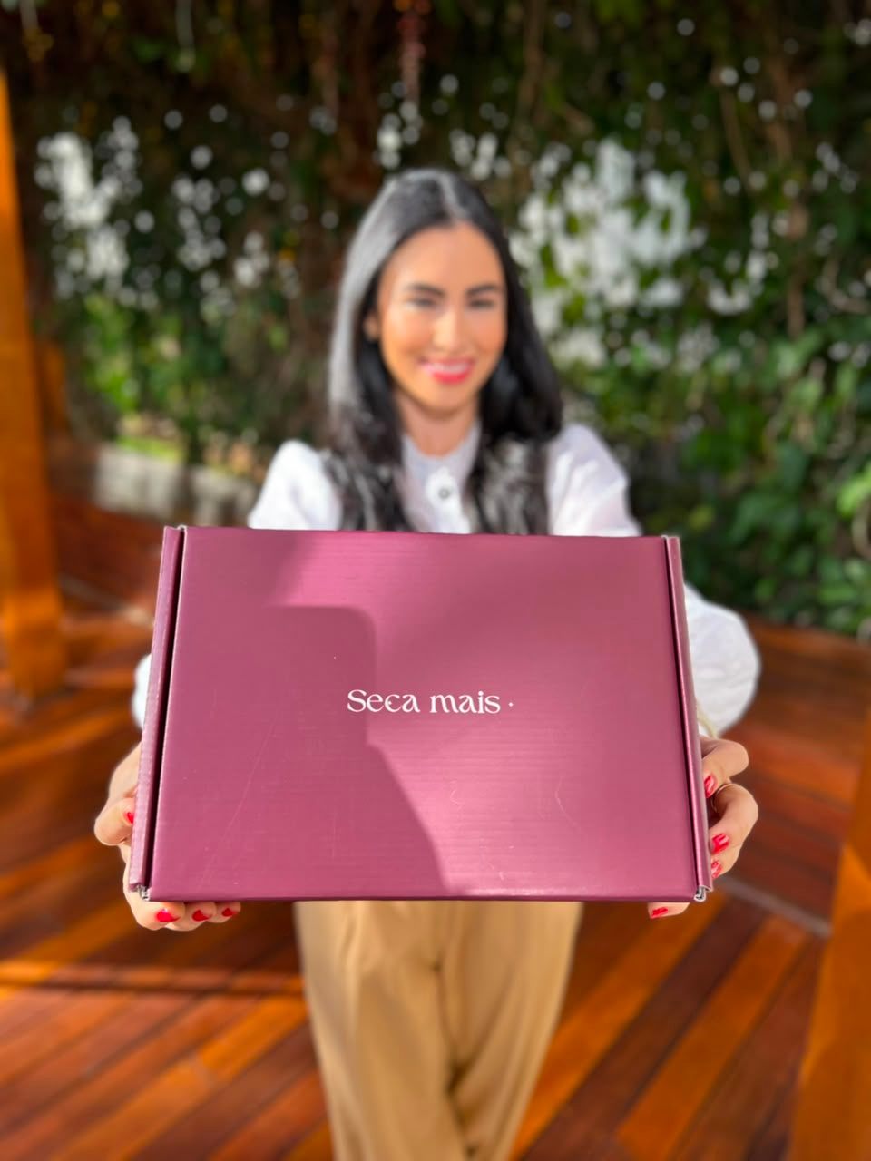 Kit de boas-vindas com planners e materiais de apoio.
