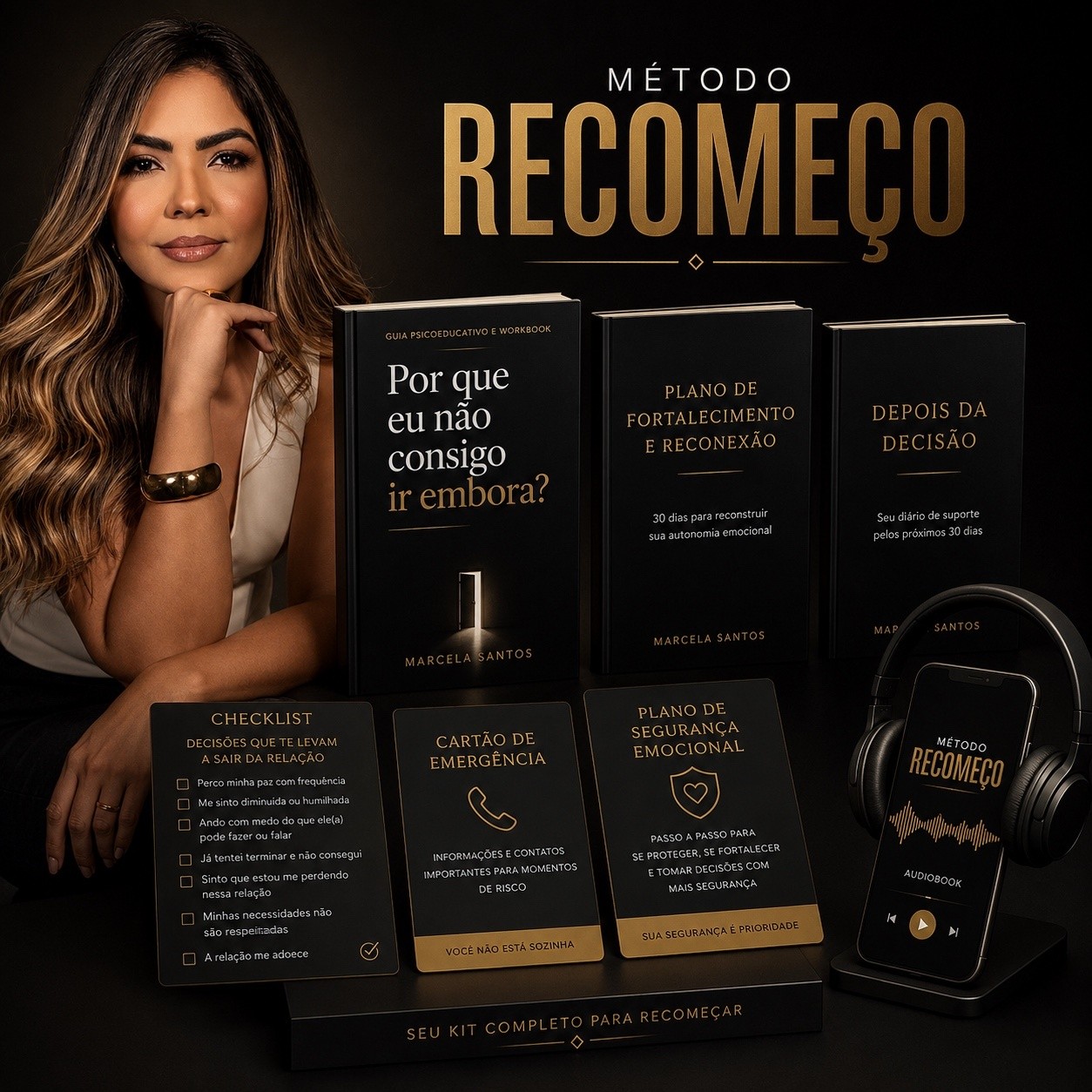 Mockup do Método Recomeço e dos Bônus