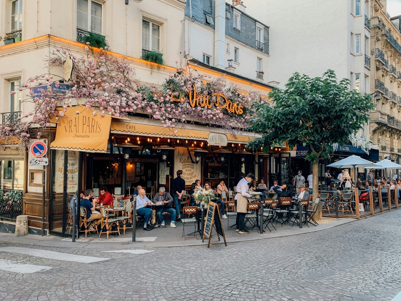 Mapa 'Os melhores lugares para comer em Paris'