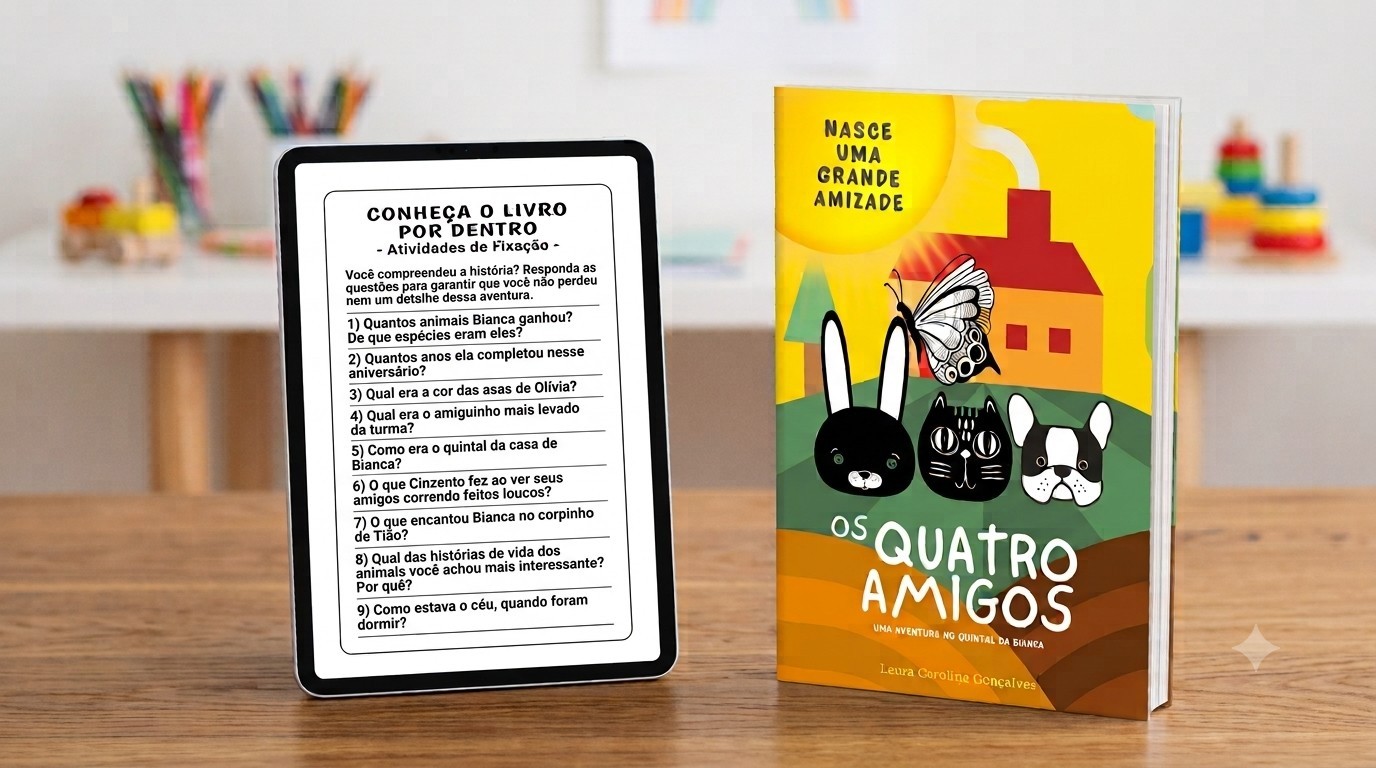 Capa do E-book Os Quatro Amigos Volume 1