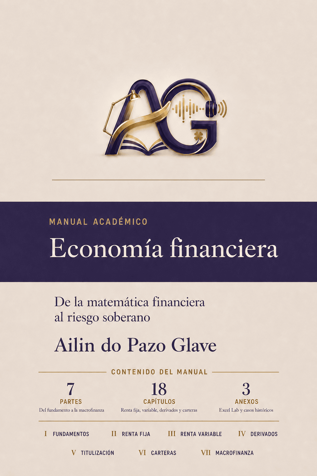 Portada del Manual de Economía Financiera con Foco Argentino