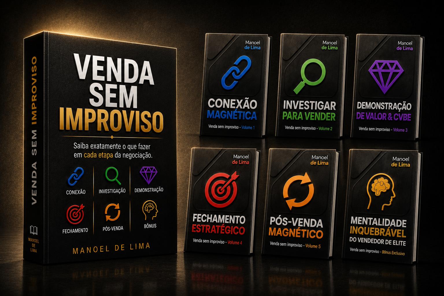 Coleção completa Venda Sem Improviso