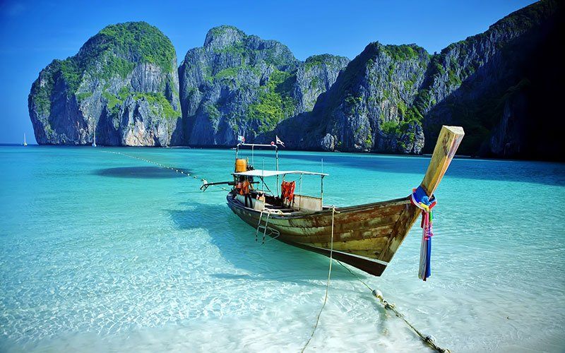 Praia em Phi Phi