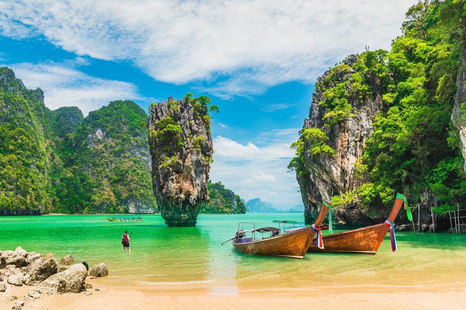 Vista da ilha de Phuket