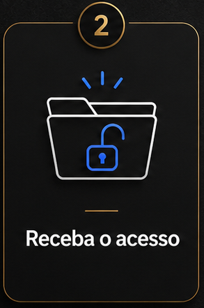 Componente oficial desktop do passo 2: Receba o acesso
