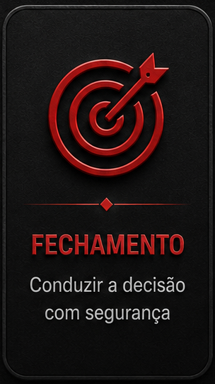 Componente oficial desktop da etapa Fechamento