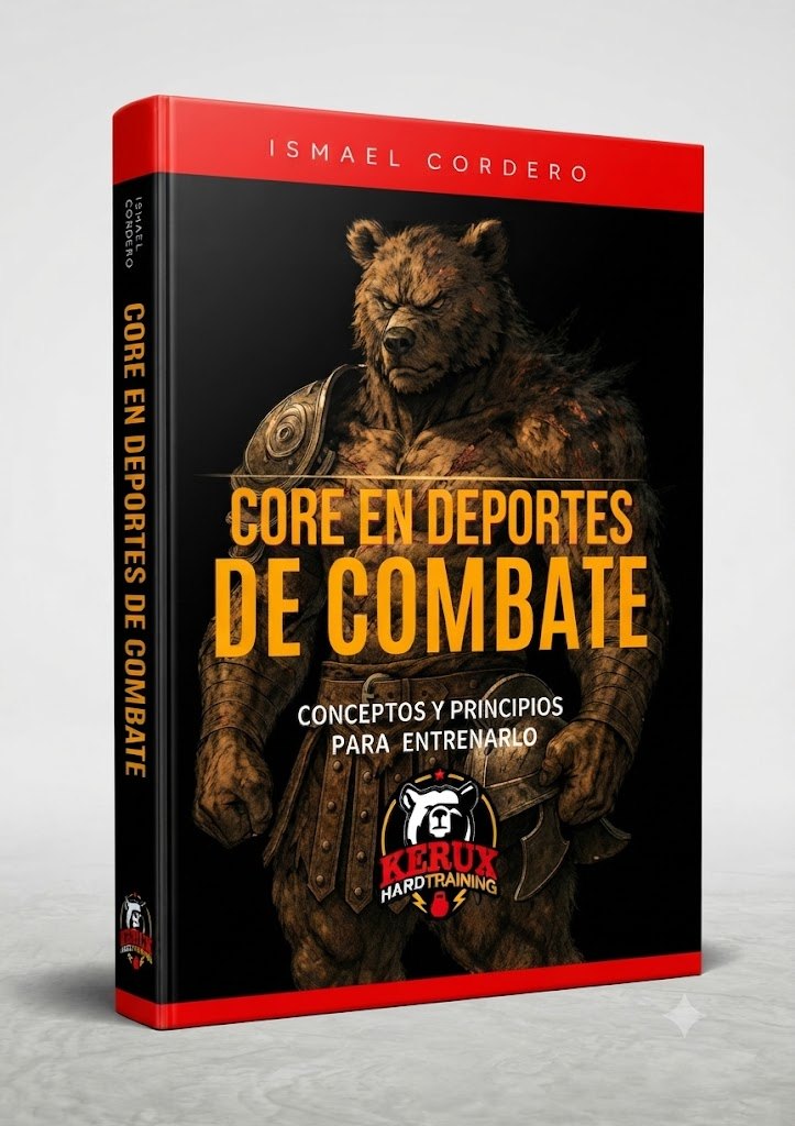 Deportista entrenando con enfoque