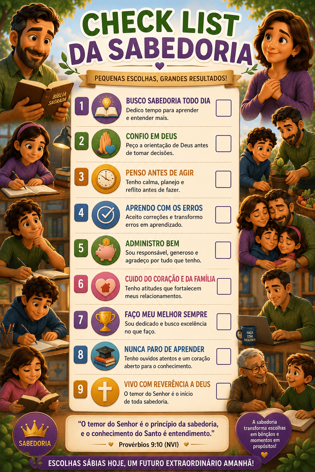 Checklist interativo