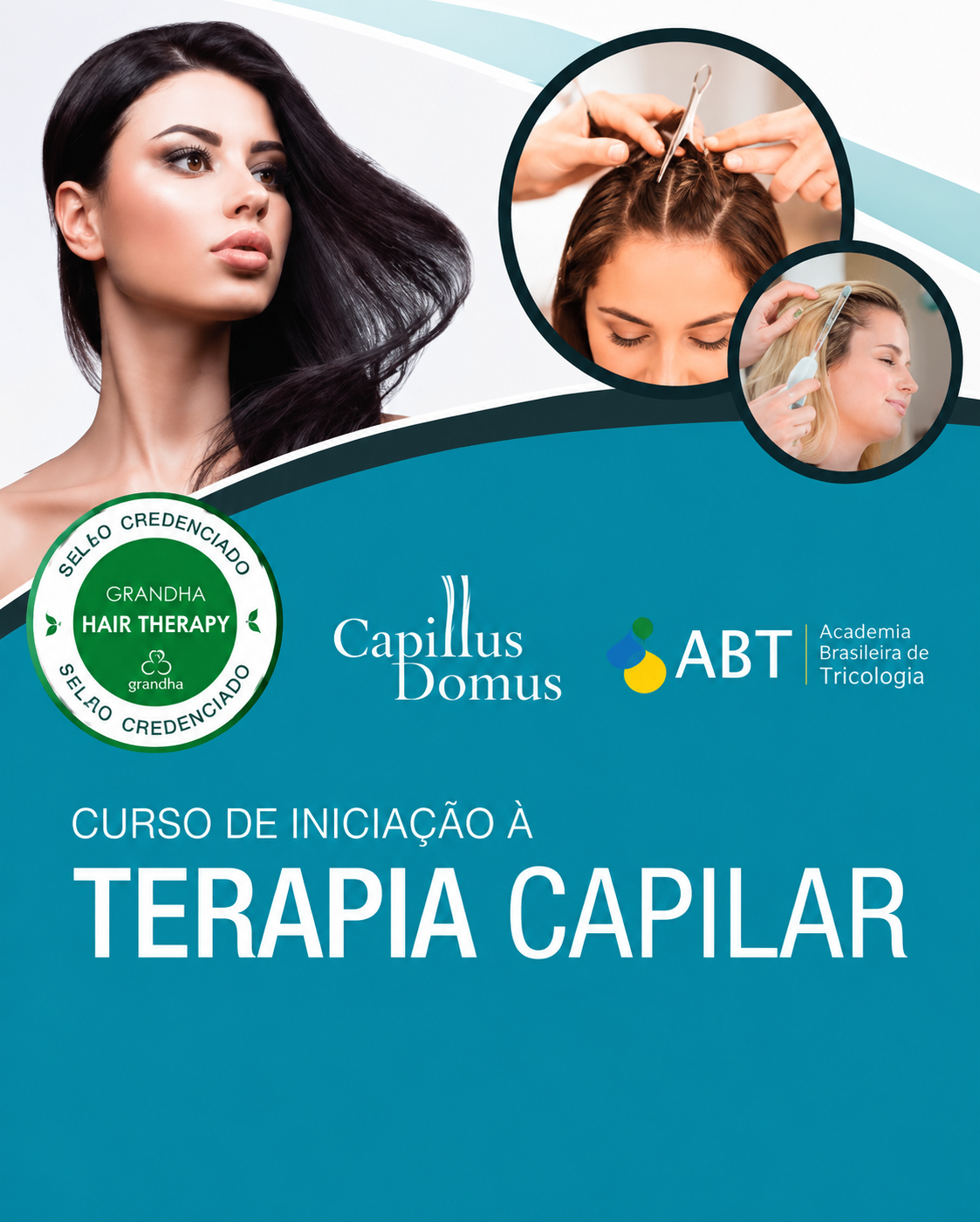 Curso Grandha Hair Therapy, terapia capilar prática