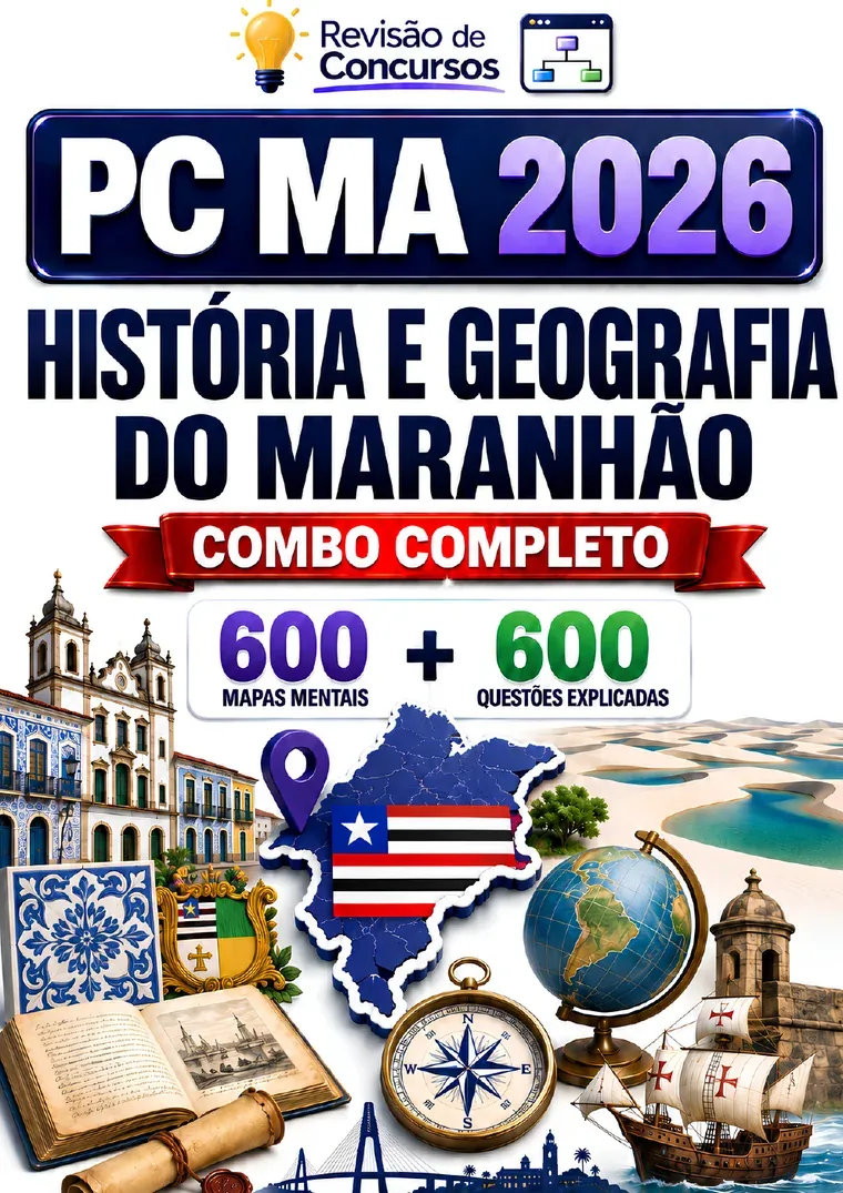 Capa de História e Geografia do Maranhão