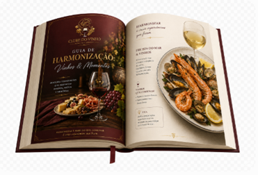 Livro de culinária e ingredientes