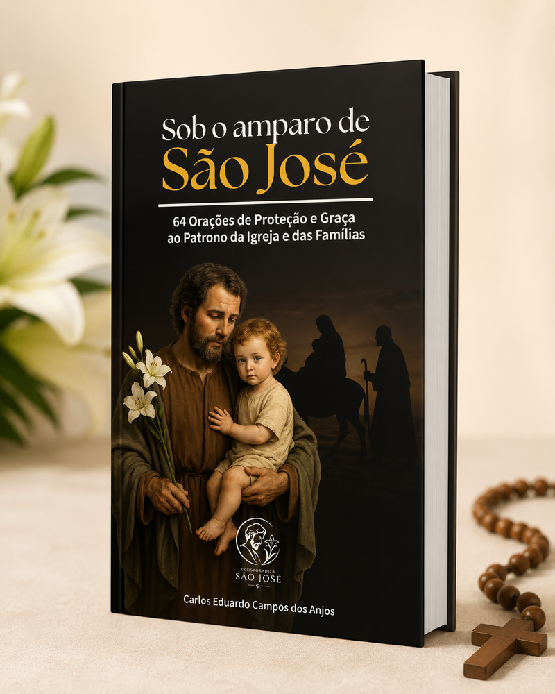 Capa do livro digital Sob o Amparo de São José