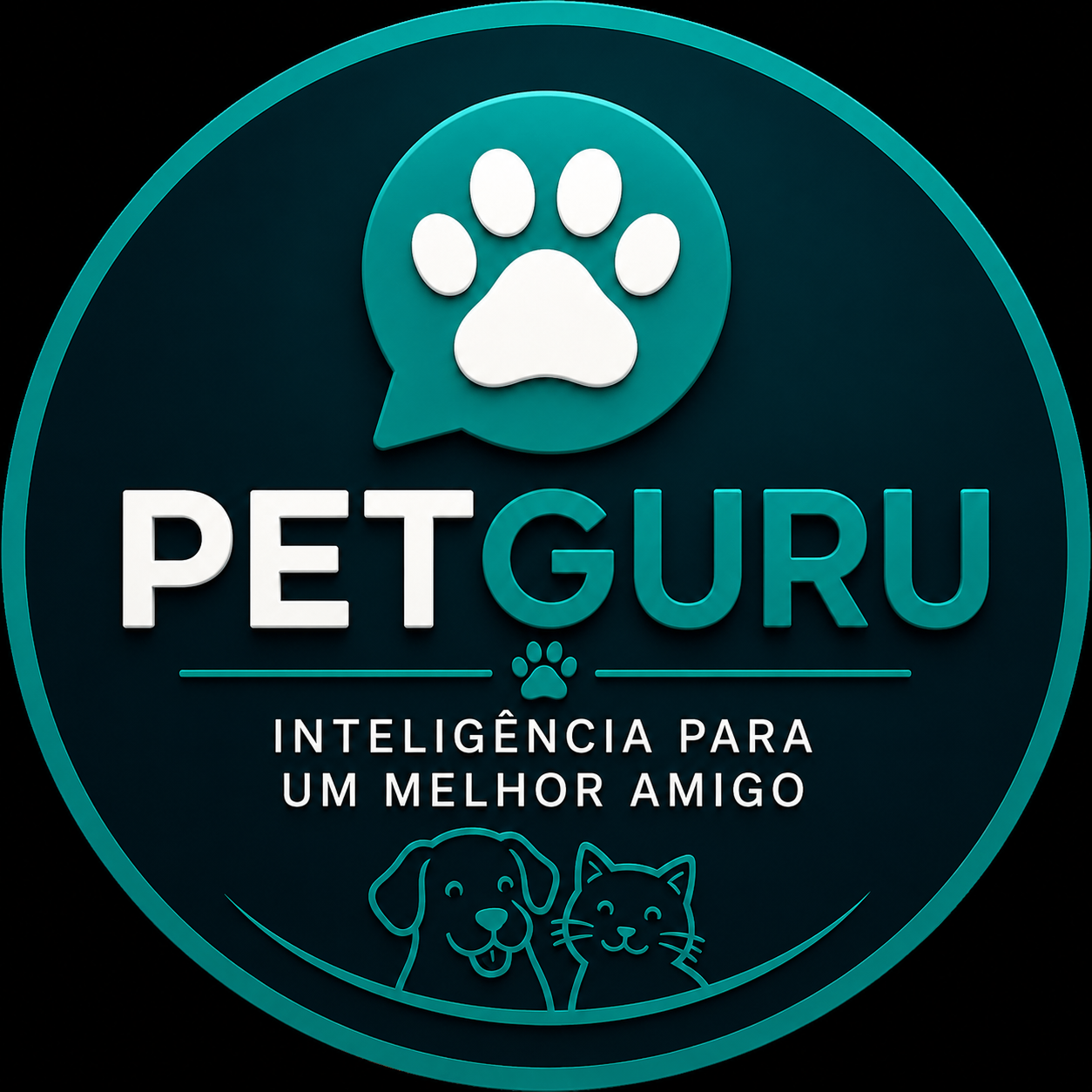 Demonstração do App PetGuru em um smartphone