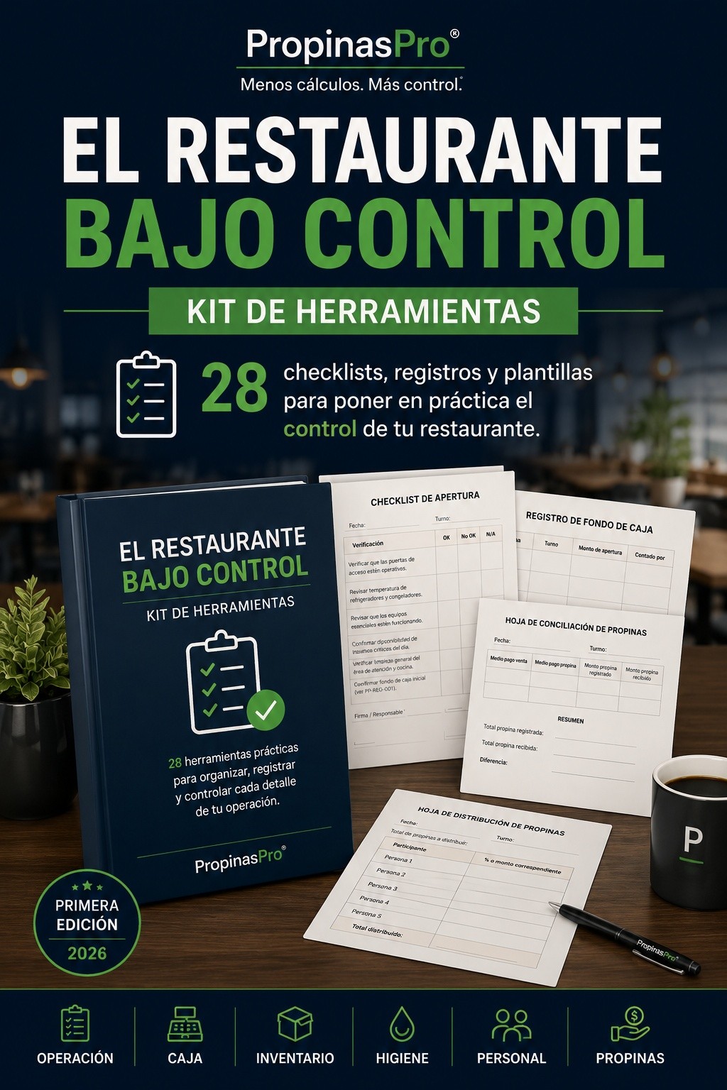 Imagen del Kit de Herramientas para Restaurantes