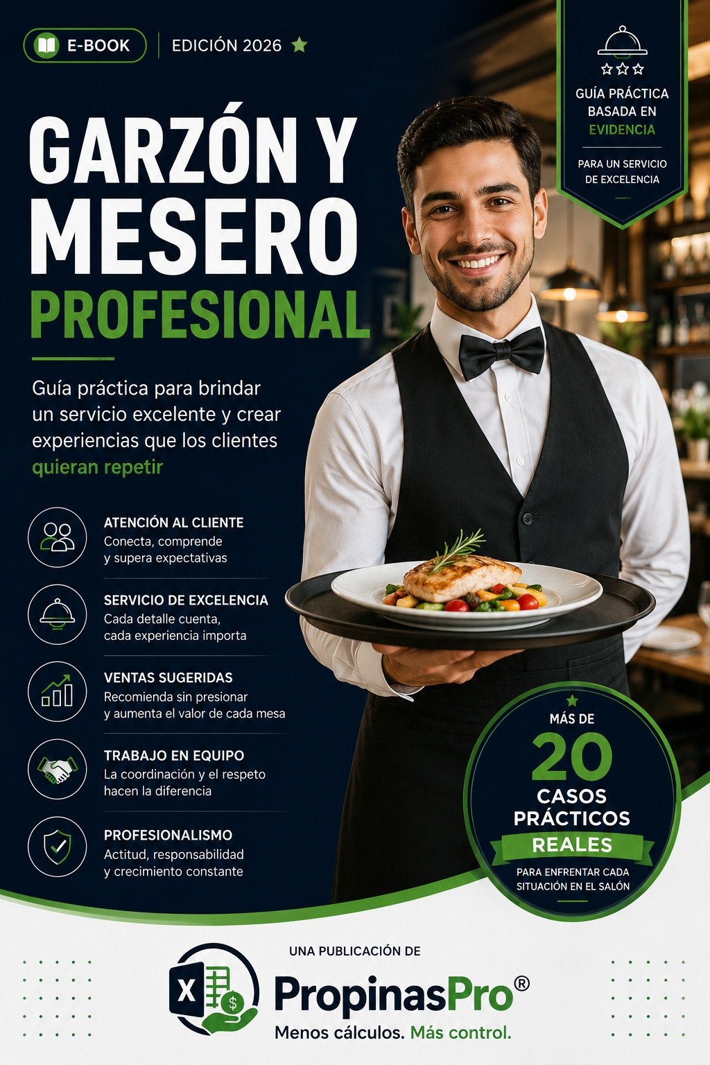 Portada del eBook Garzón y Mesero Profesional