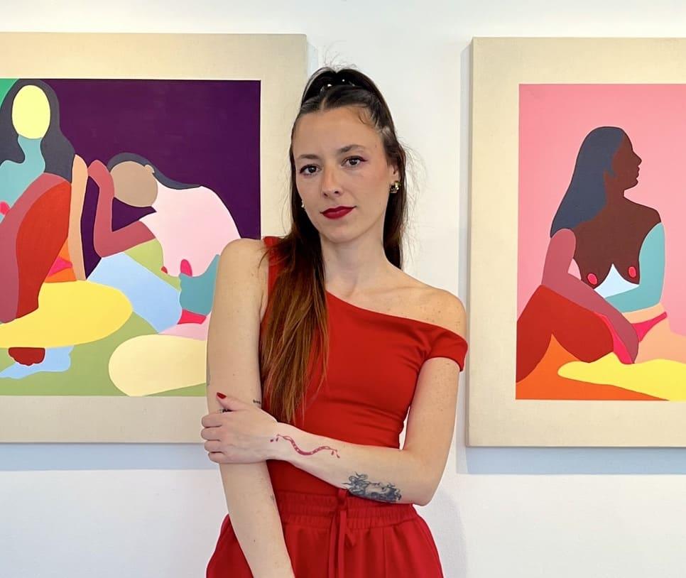 Mariana Gómez, artista plástica y fundadora de DAMA