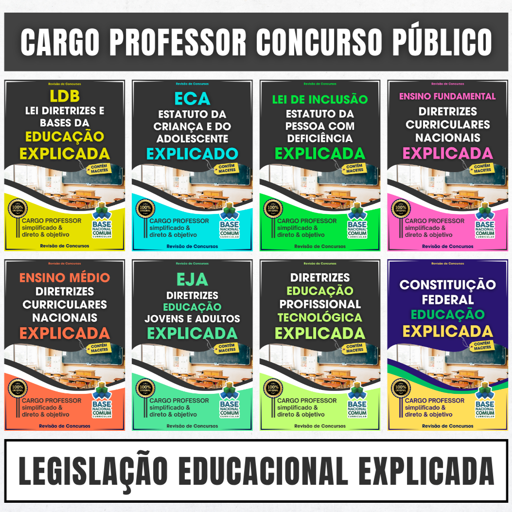 Capa de Legislação Educacional Explicada