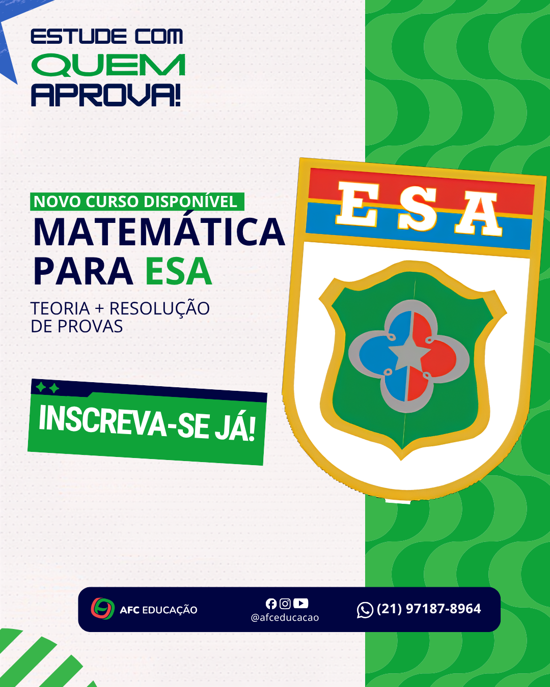 Aluno estudando focado em matemática